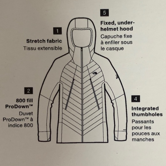 The North Face Steep Series 800 Pro Unlimited Jacket - Picture 7 of 8